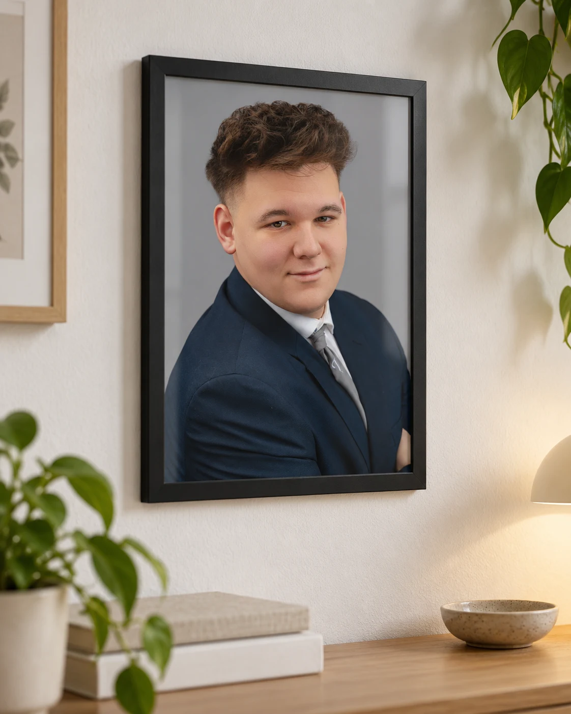 Keretezett fotó enteriőrben